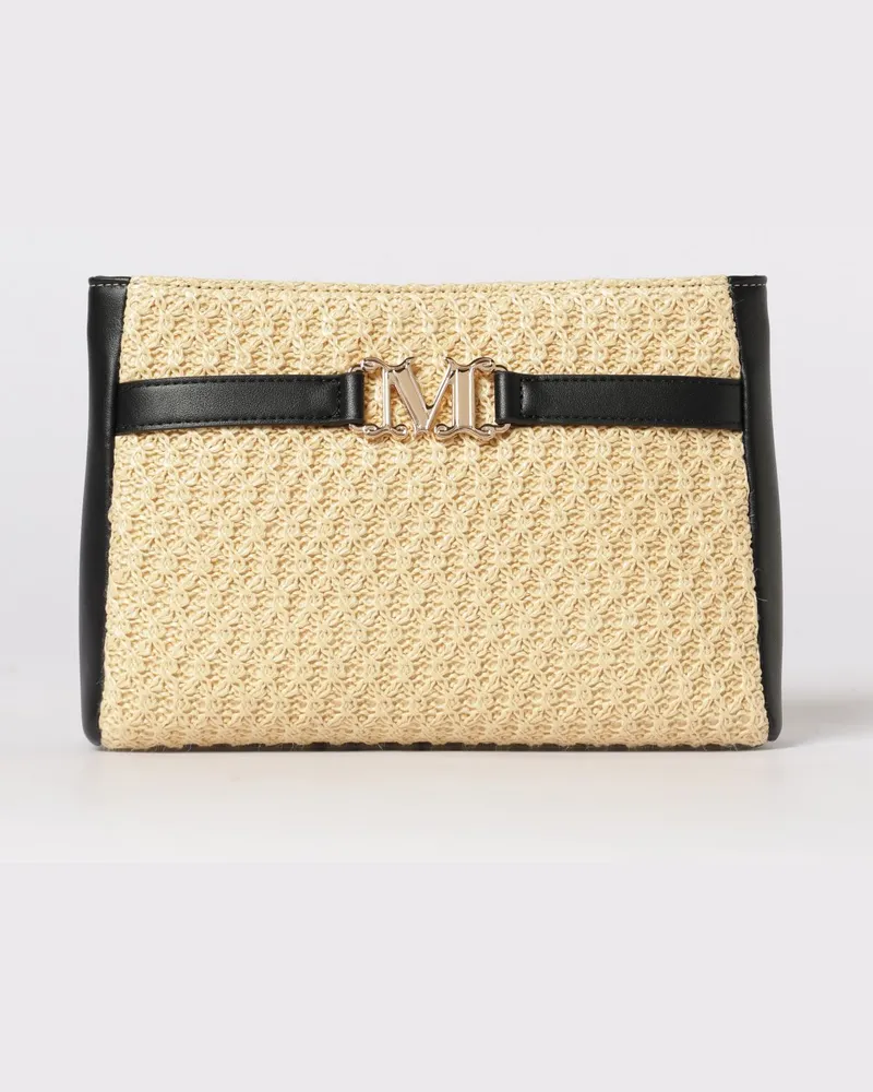 Max Mara Schultertasche damen Beige