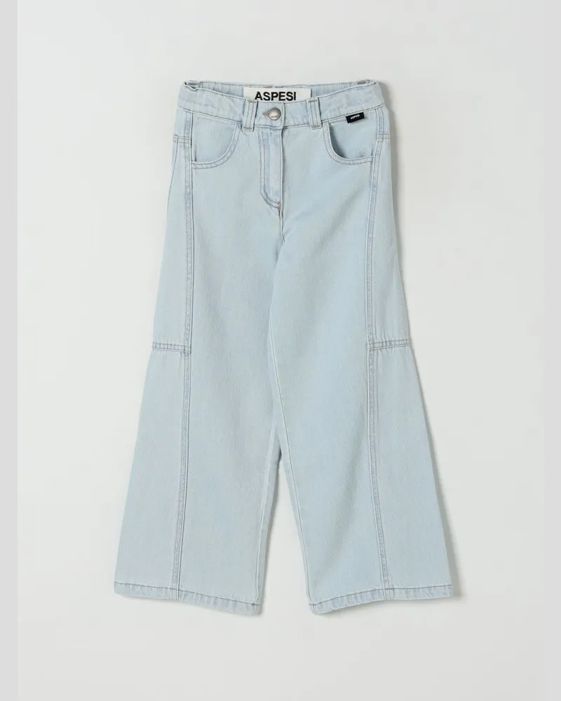 ASPESI Jeans kinder Hellblau