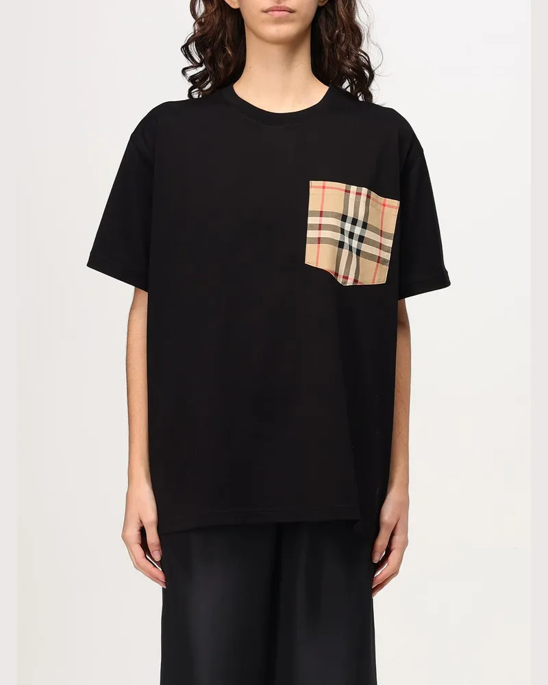 Burberry T-shirt damen Schwarz