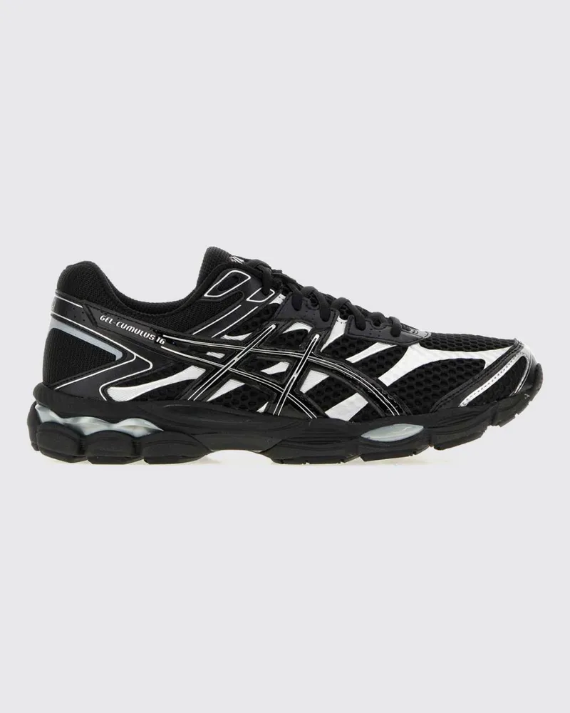 Asics Gel-Cumulus 16 zweifarbige Mesh-Sneaker mit GEL-Technologie Schwarz
