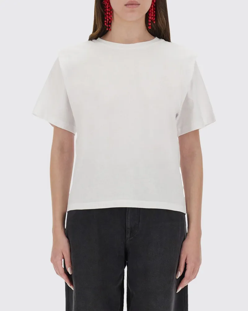 Isabel Marant Baumwoll-T-Shirts Weiß