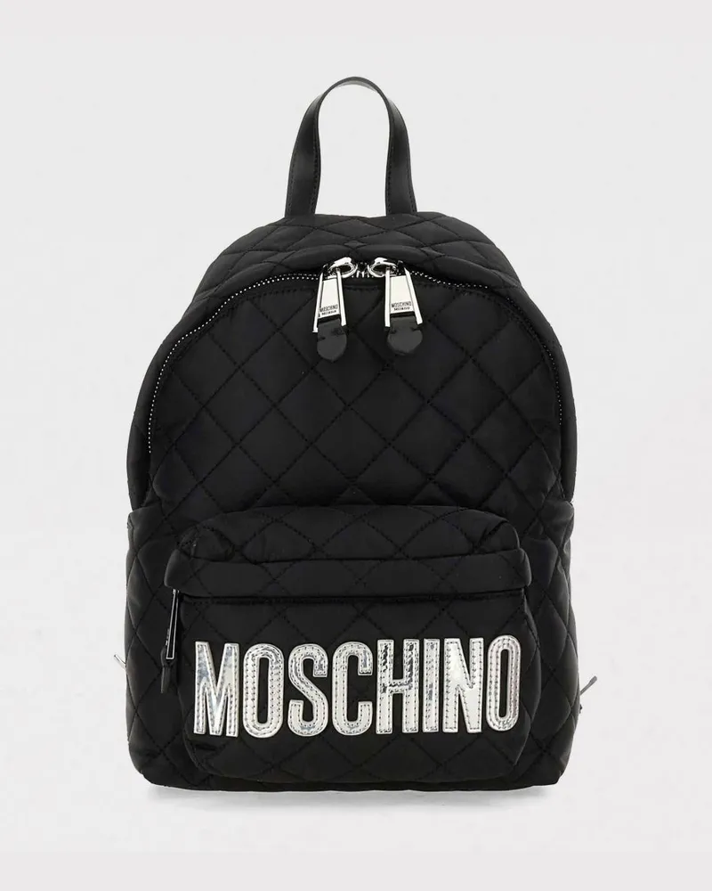 Moschino Rucksack damen Schwarz