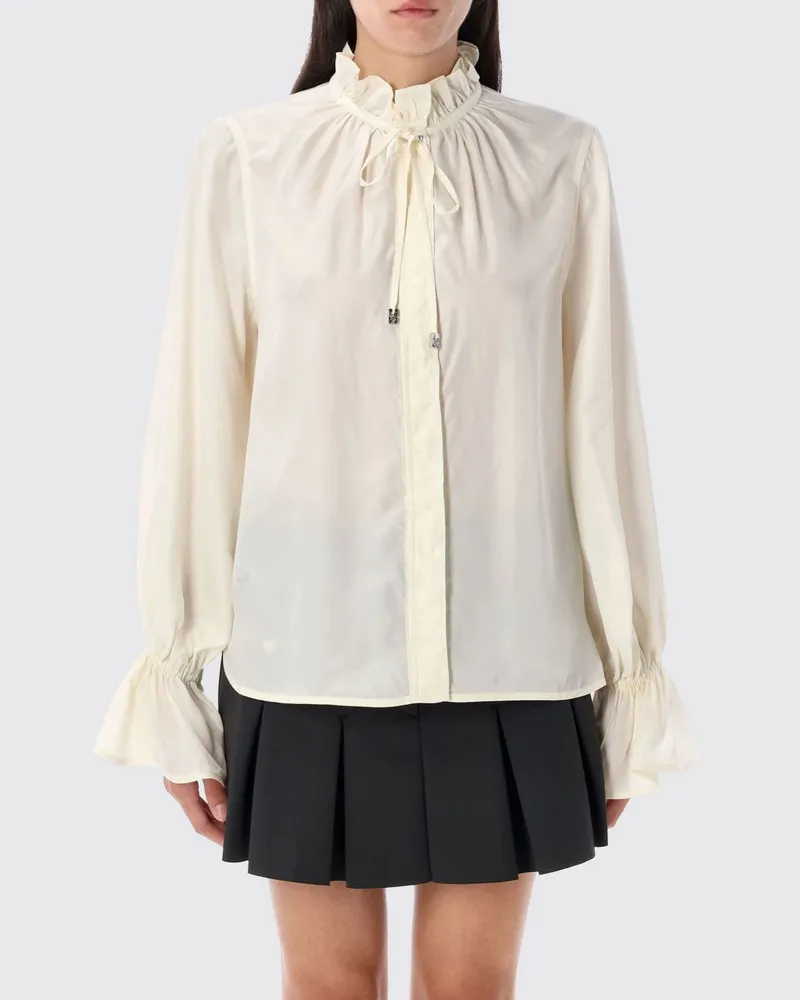 Ganni T-shirt damen Weiß