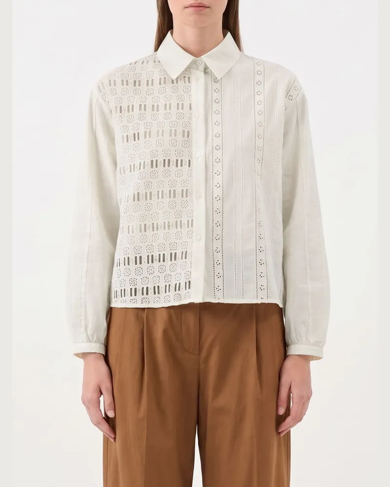 Semicouture Hemdbluse damen Weiß