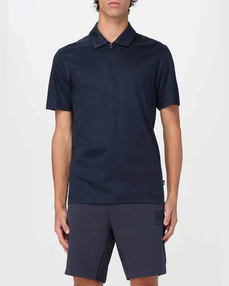 HUGO BOSS Polo herren Blau