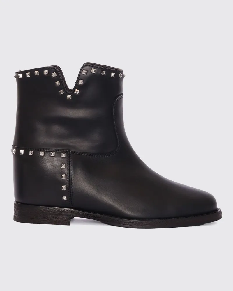 Via Roma 15 Stiefel damen Schwarz