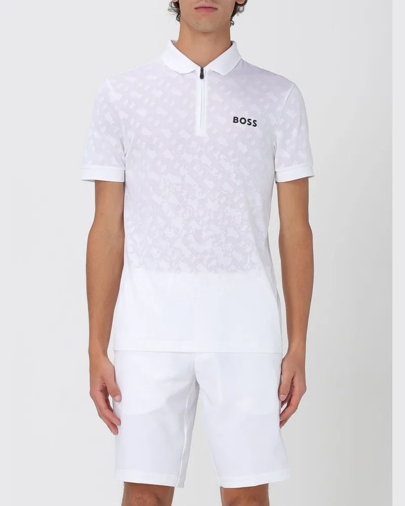 HUGO BOSS Polo herren Weiß
