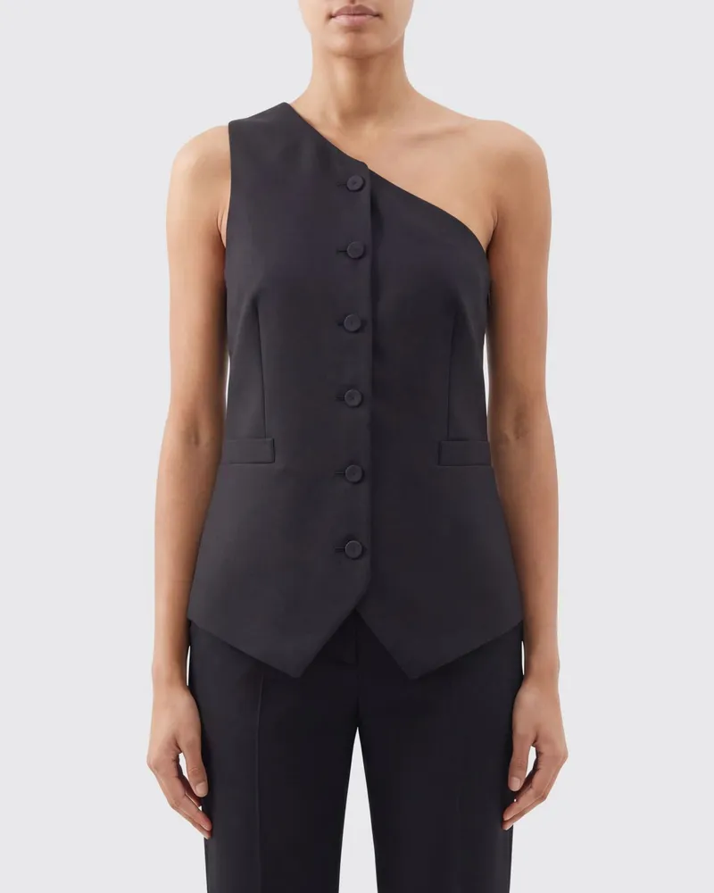 Federica Tosi Weste damen Schwarz