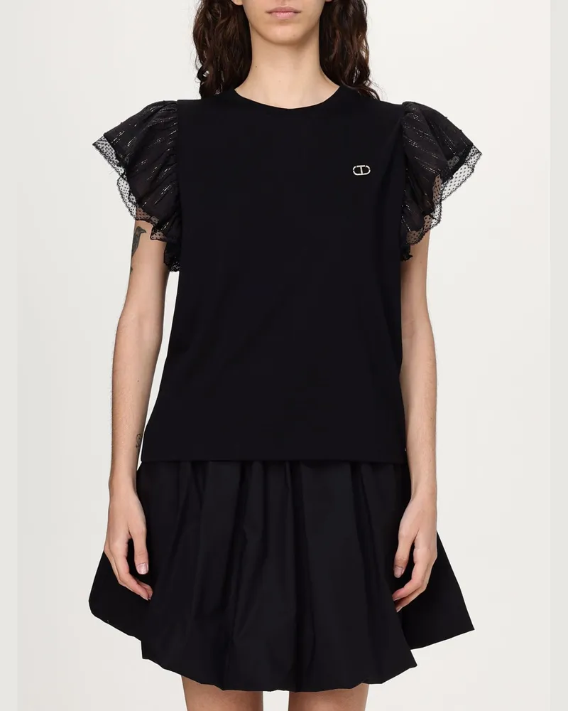 Twin-Set T-shirt damen Schwarz
