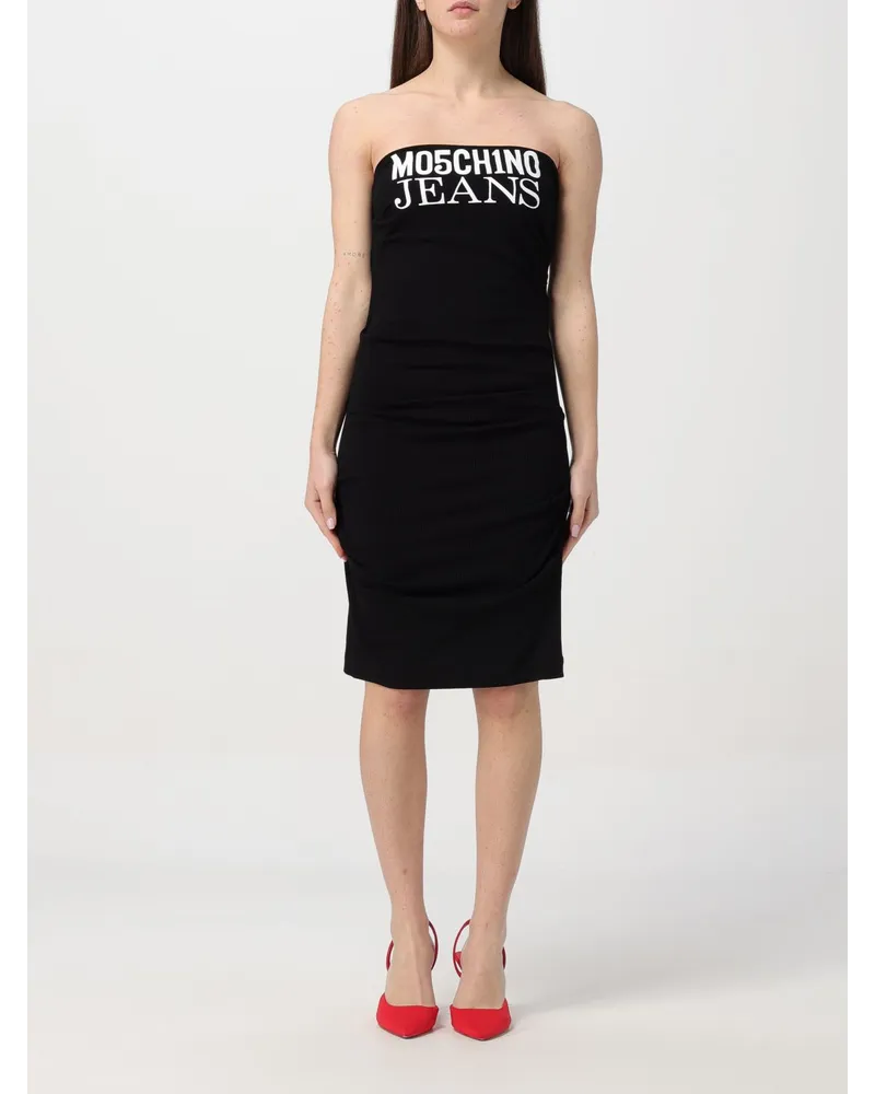 Moschino Kleid Schwarz