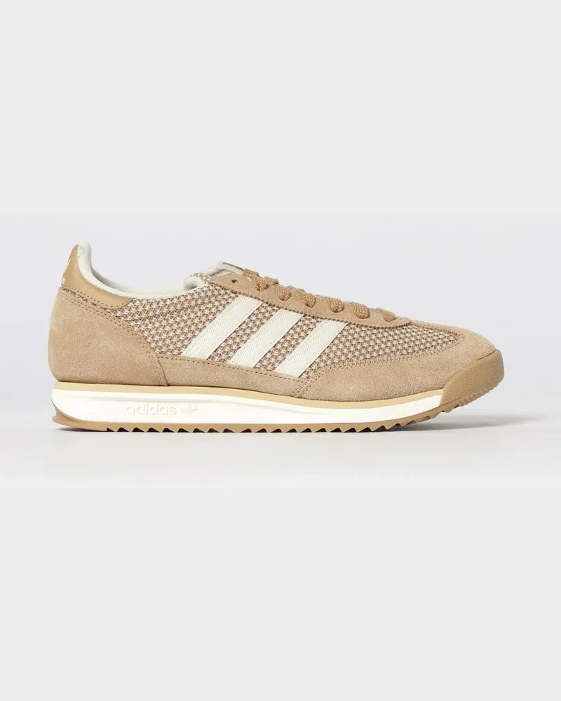 adidas SL 72 RS Sneakers aus Wildleder und Mesh Beige