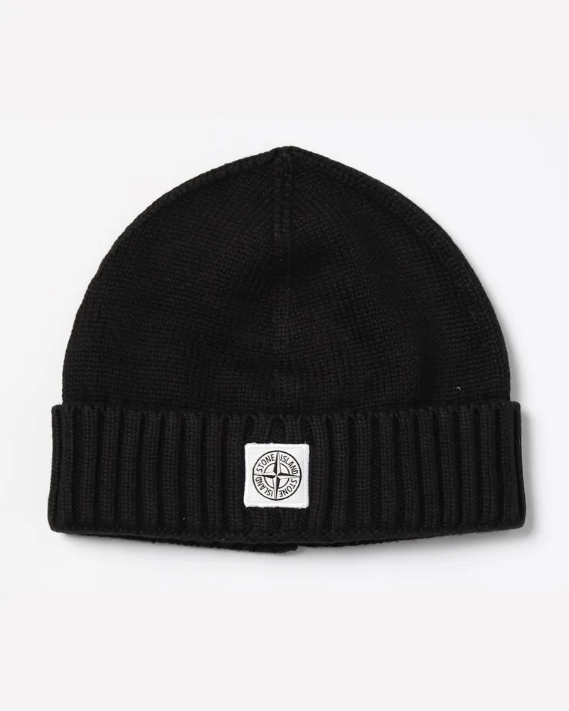 Stone Island Hut kinder Schwarz