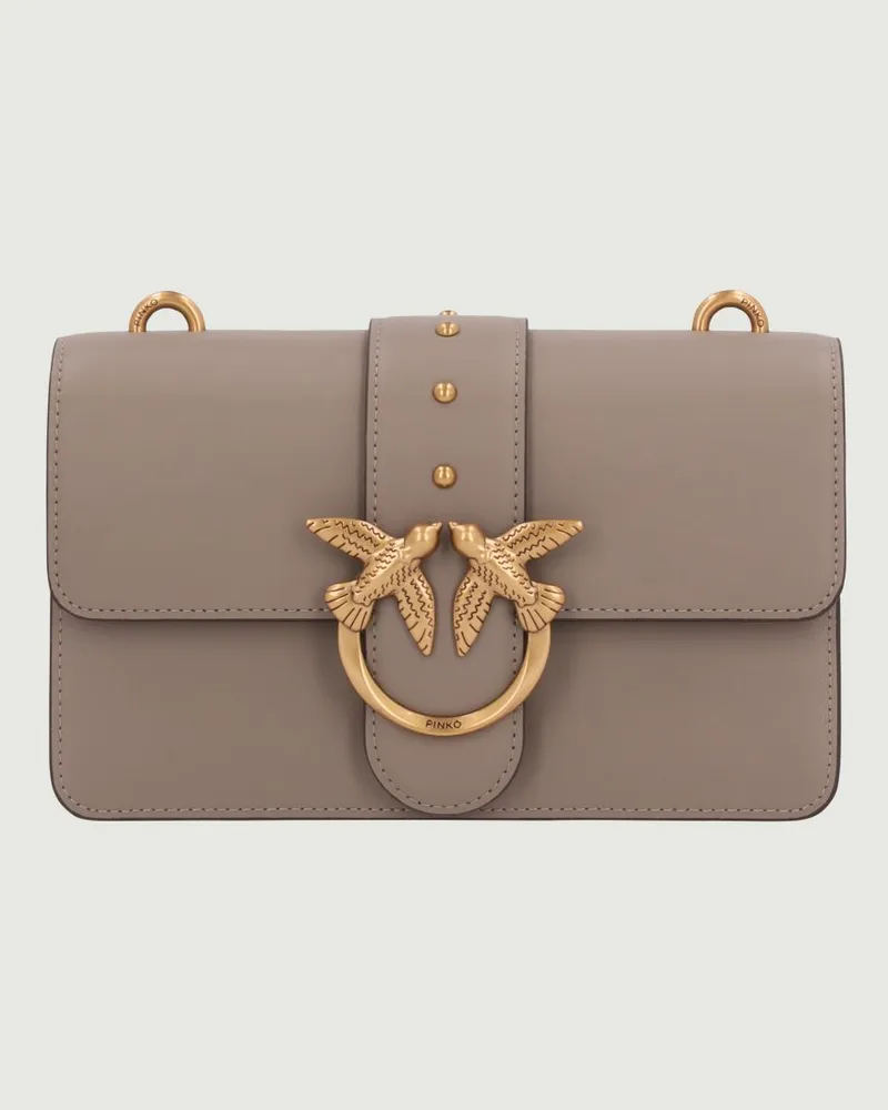 Pinko Schultertasche damen Leder