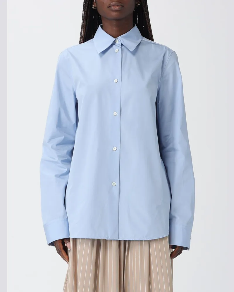 Jil Sander Hemdbluse damen Blau