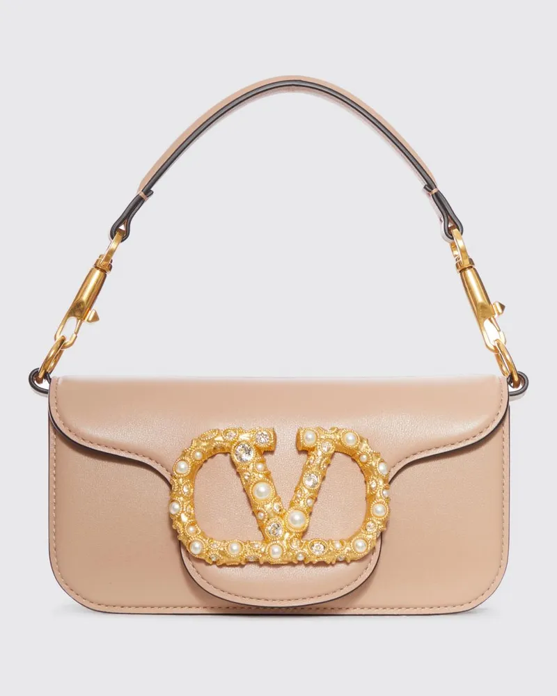 Valentino Garavani Schultertasche damen Nude