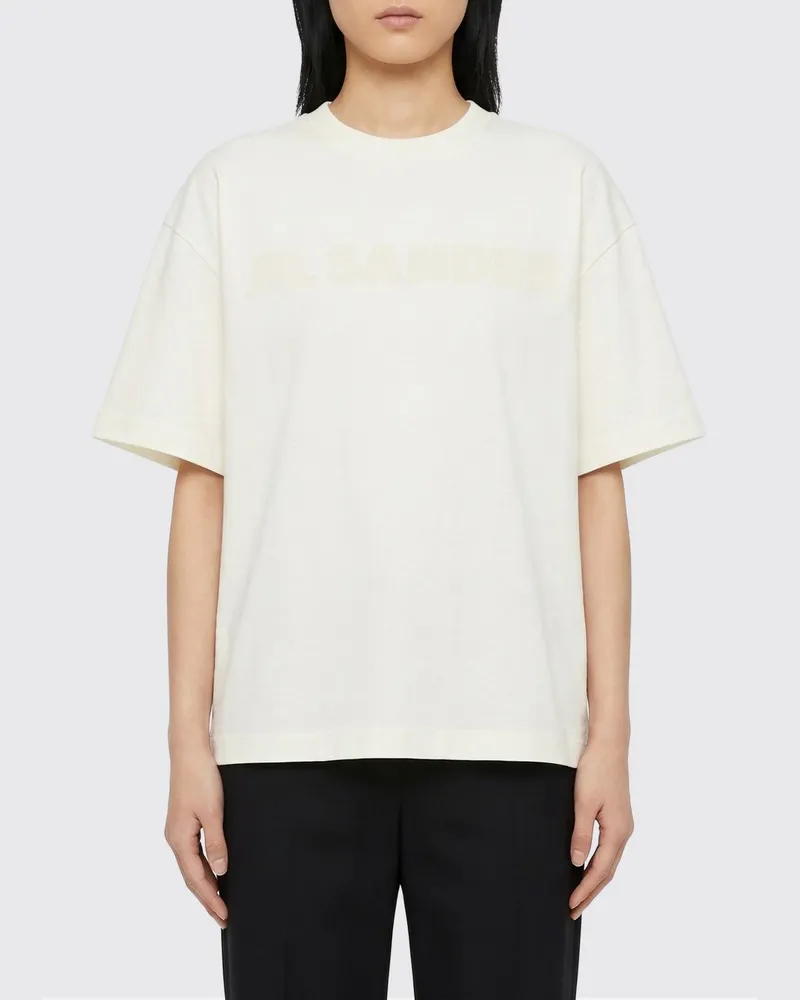 Jil Sander T-shirt damen Weiß