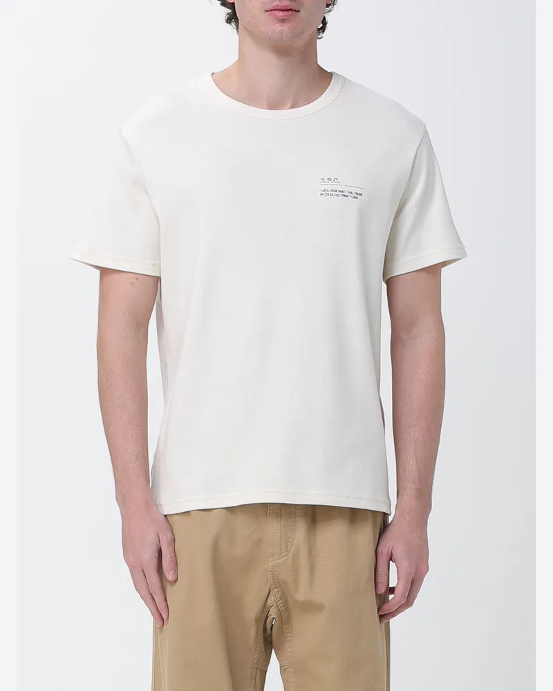 A.P.C. T-shirt herren Beige