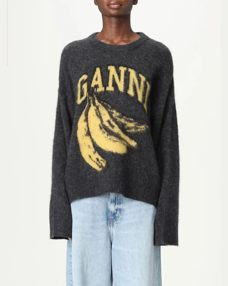 Ganni Pullover damen Grau