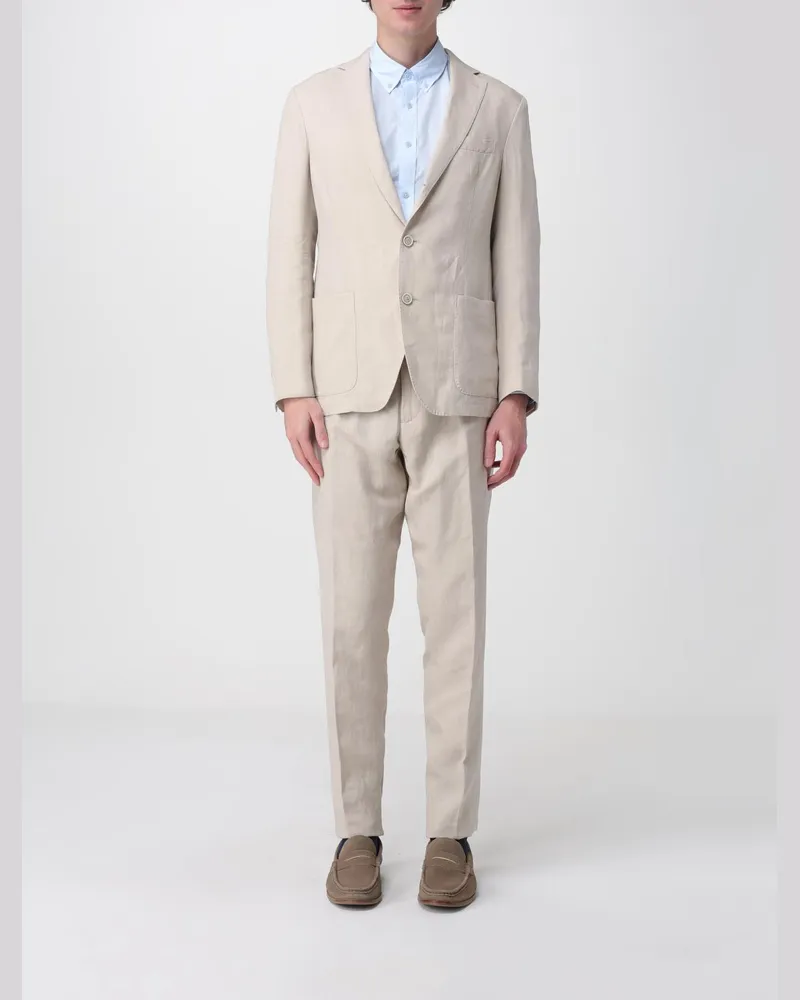 Eleventy Anzug herren Sand