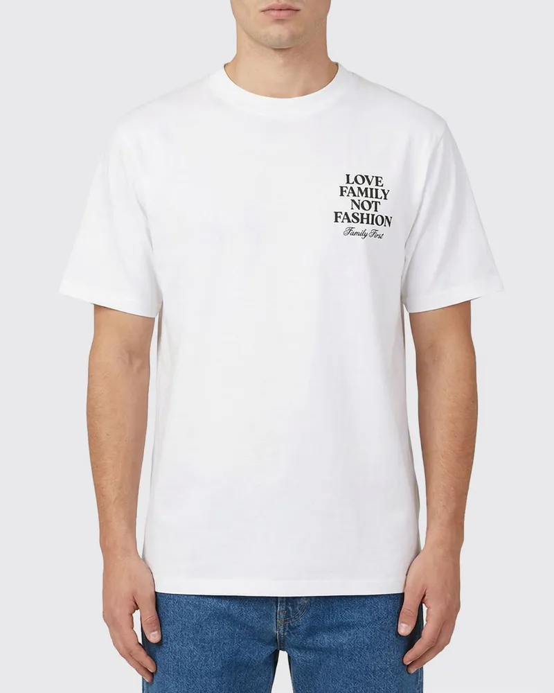 Family First T-shirt herren Weiß