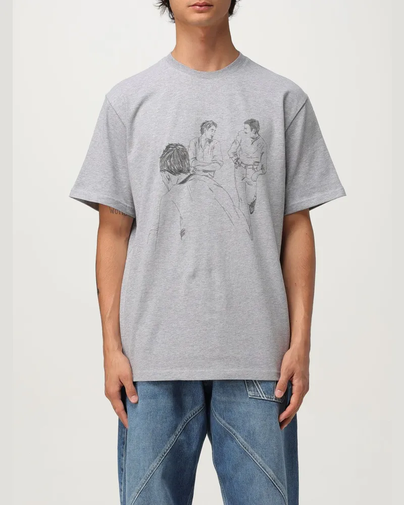J.W.Anderson T-shirt herren Grau