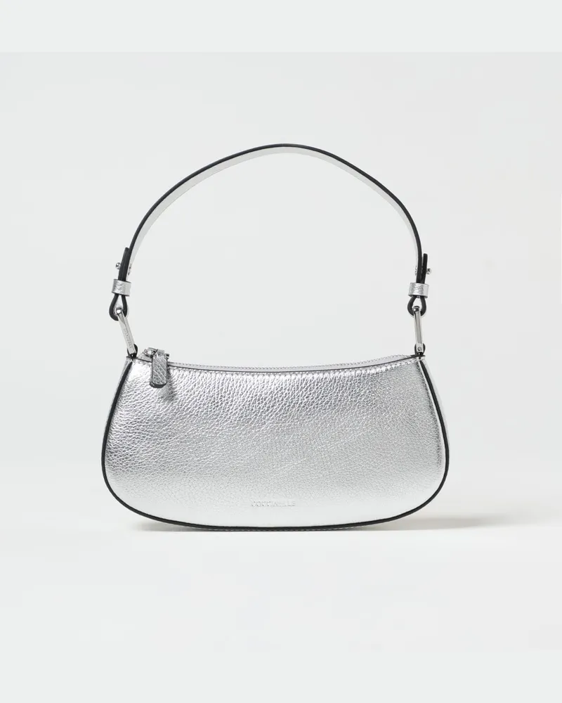 Coccinelle Schultertasche damen Silber
