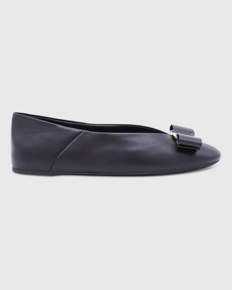 Ferragamo Ballerinas damen Schwarz
