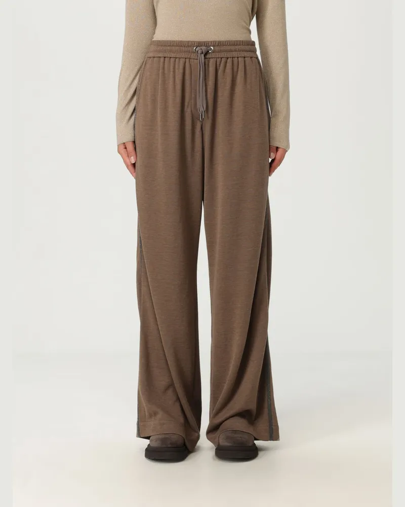 Brunello Cucinelli Hose damen Braun
