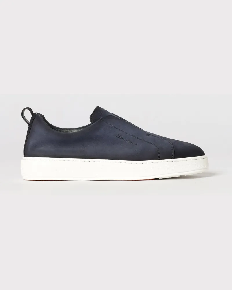 Santoni Sneakers herren Blau