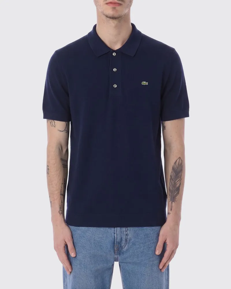 Lacoste Polo herren Blau