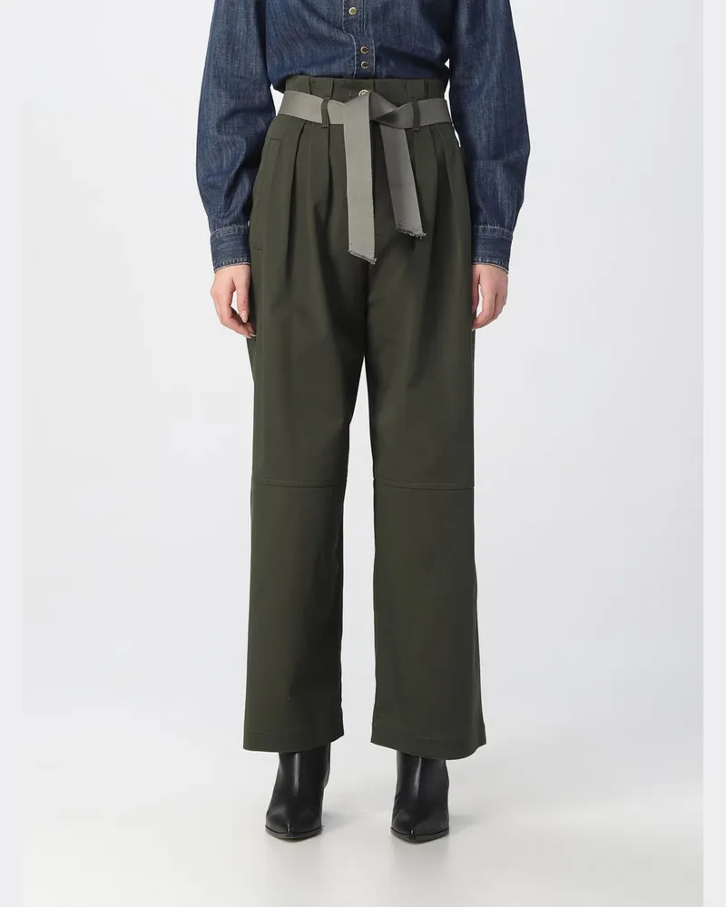 Pinko Damen Hose Grün