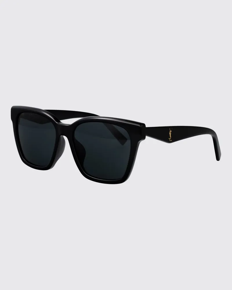 Saint Laurent SL M171/F Sonnenbrille aus Acetat Schwarz