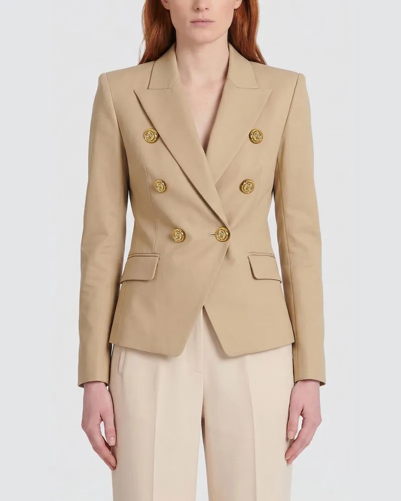 Balmain Jacke damen Beige