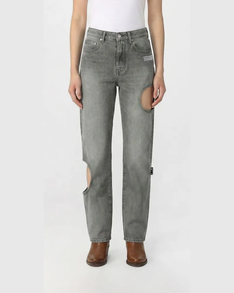 OFF-WHITE Jeans damen Grau