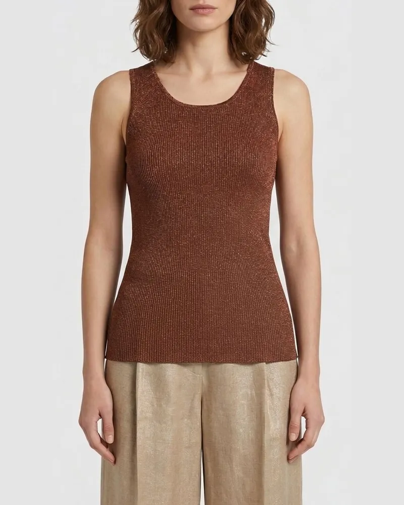 Brunello Cucinelli Top damen Rot