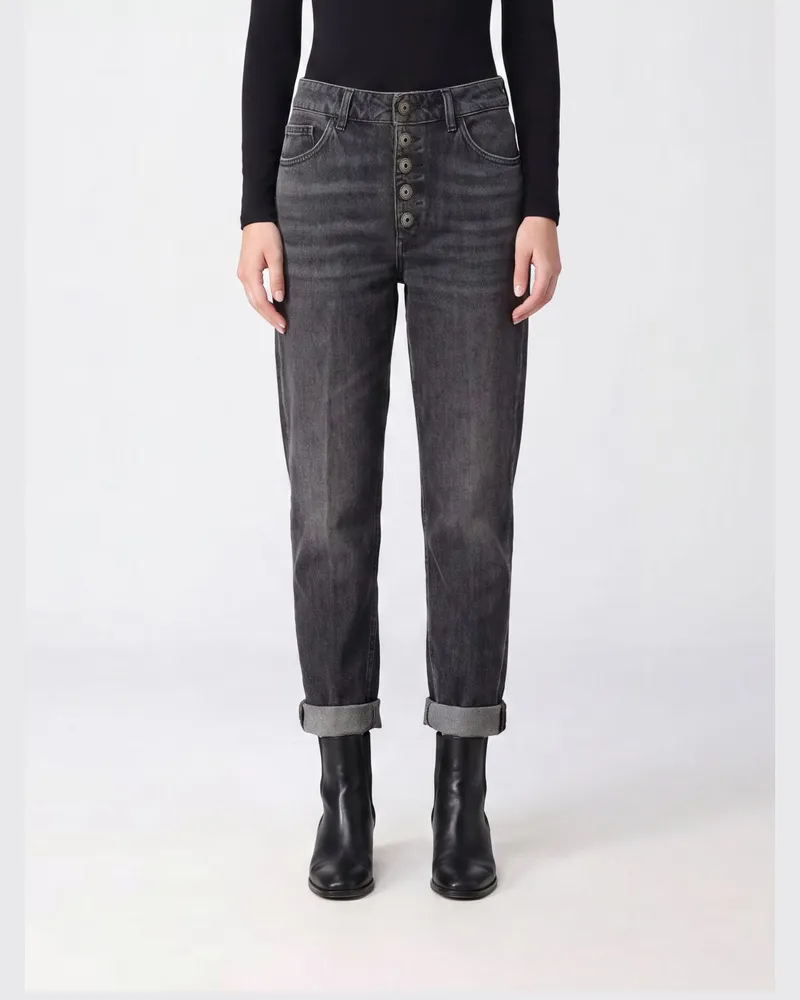 Dondup Hose damen Schwarz