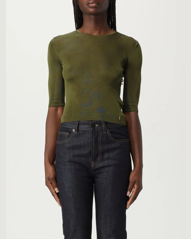 Saint Laurent Pullover damen Kaki