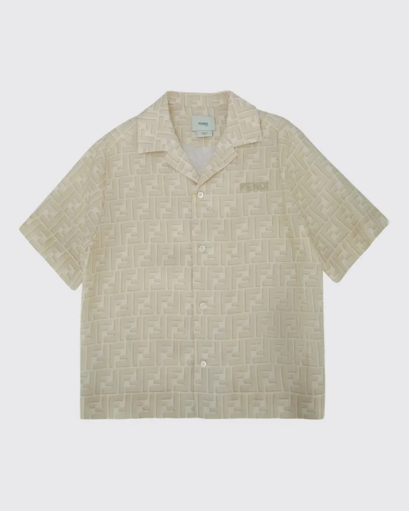 Fendi Hemd kinder Cream