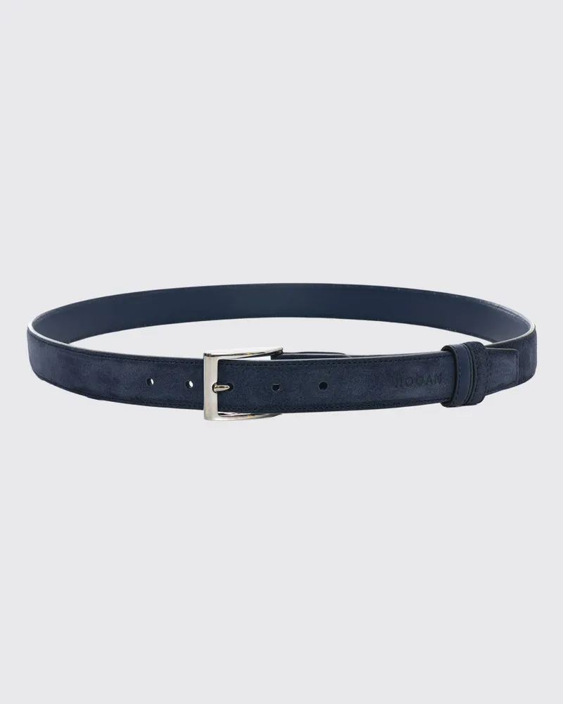 Hogan Wendelederriemen Blau
