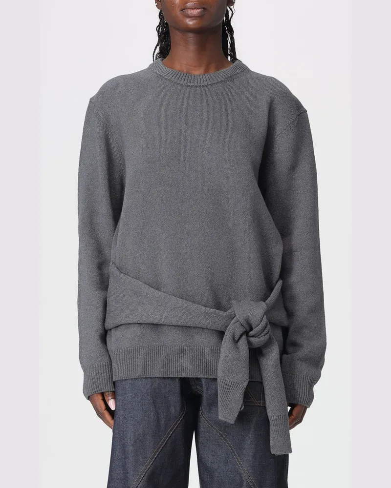 J.W.Anderson Strickpullover aus Wolle und Bio-Baumwolle Grau