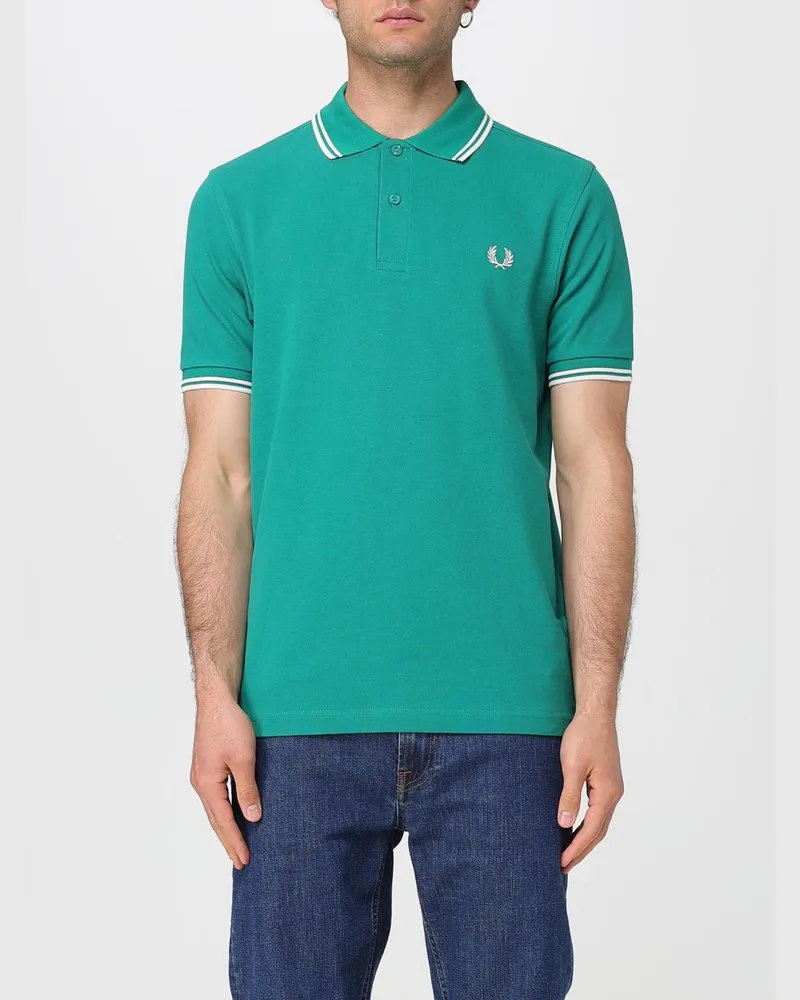 Fred Perry T-shirt herren Grasgrün