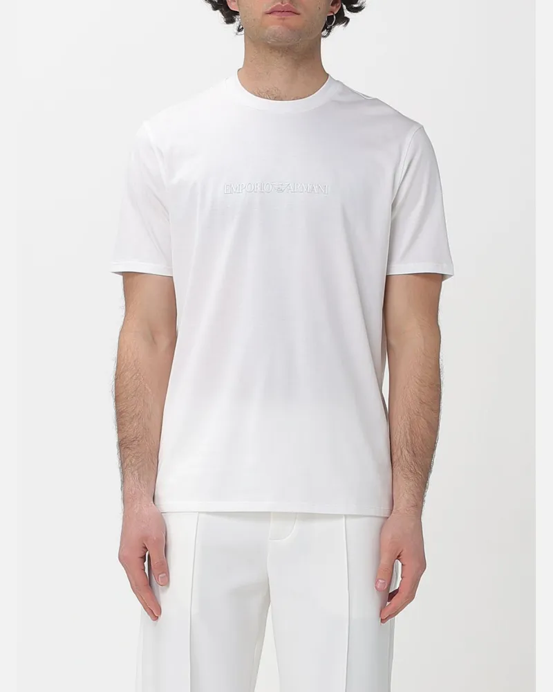 Emporio Armani T-shirt herren Weiss