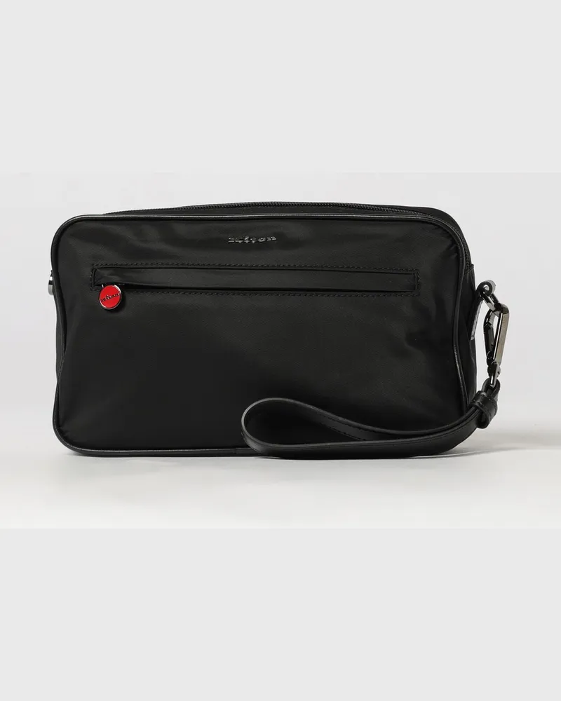 Kiton Seidentuch herren Schwarz