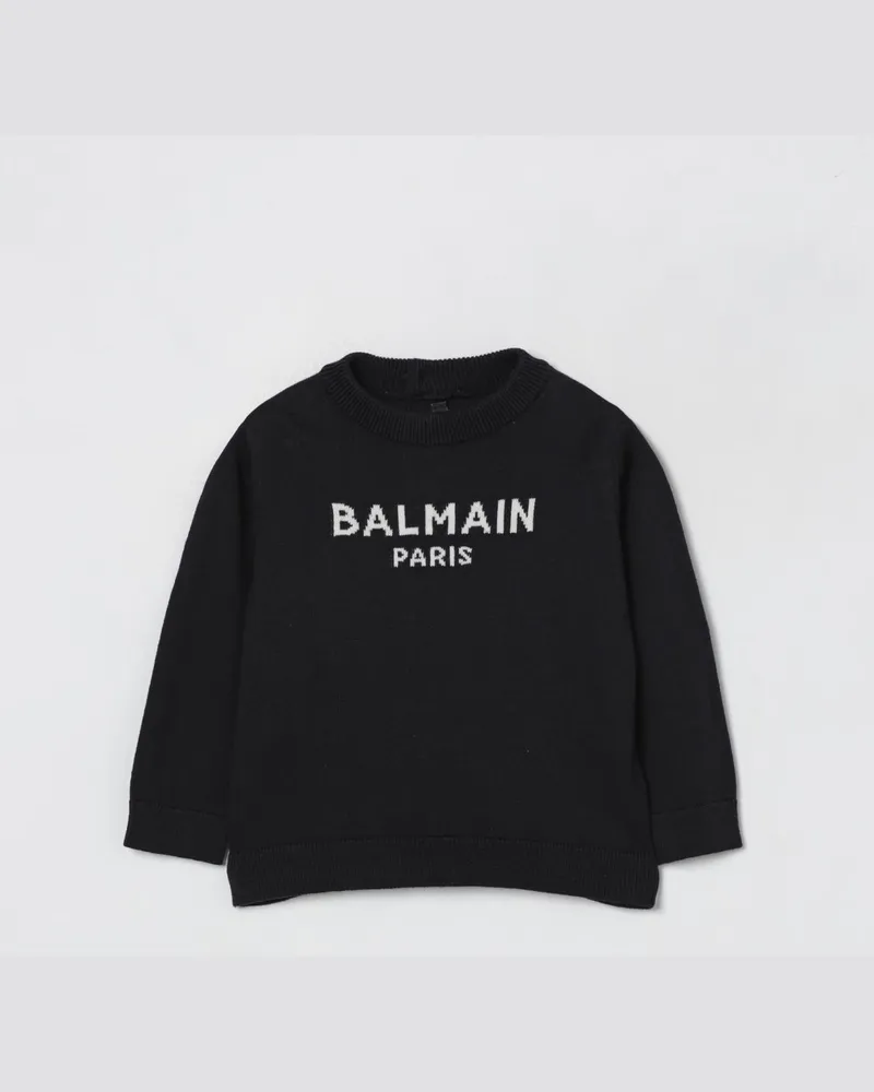 Balmain Pullover kinder Schwarz