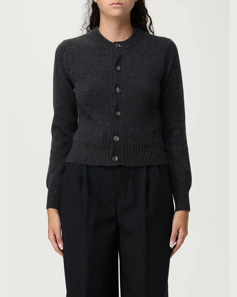 AMI Paris Strickjacke damen Grau