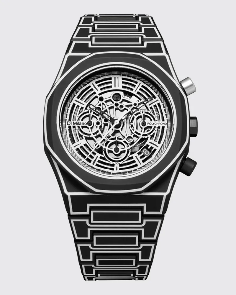 D1 Milano Uhr herren Schwarz