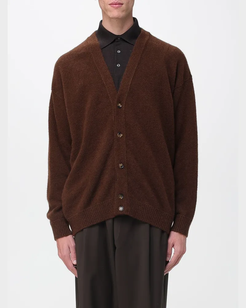 Laneus Strickjacke herren Braun
