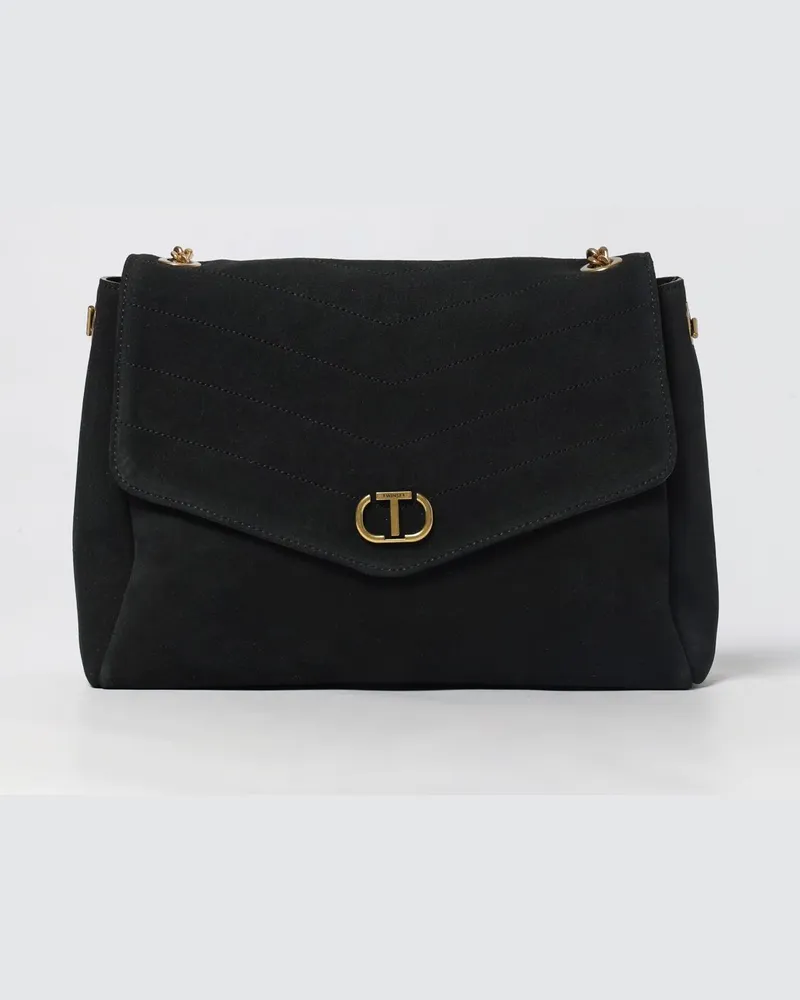 Twin-Set Schultertasche damen Schwarz