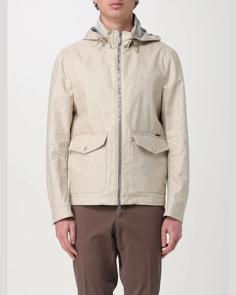 MOORER Jacke herren Sand