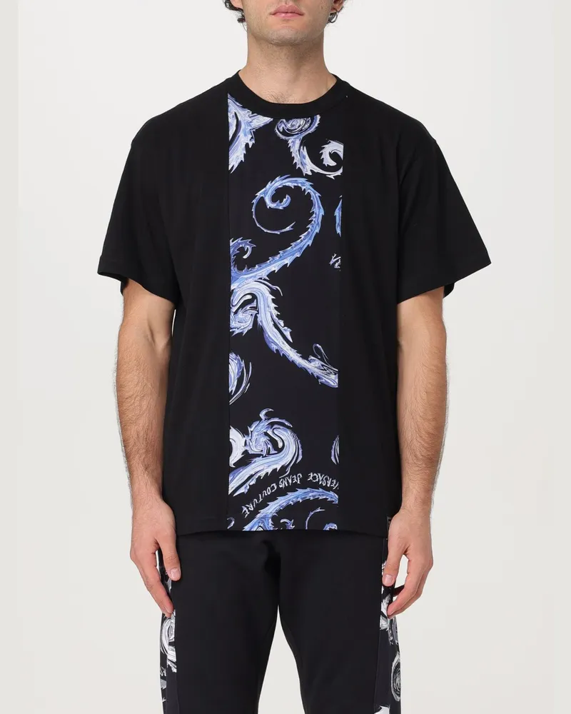 Versace Jeans T-shirt herren Schwarz